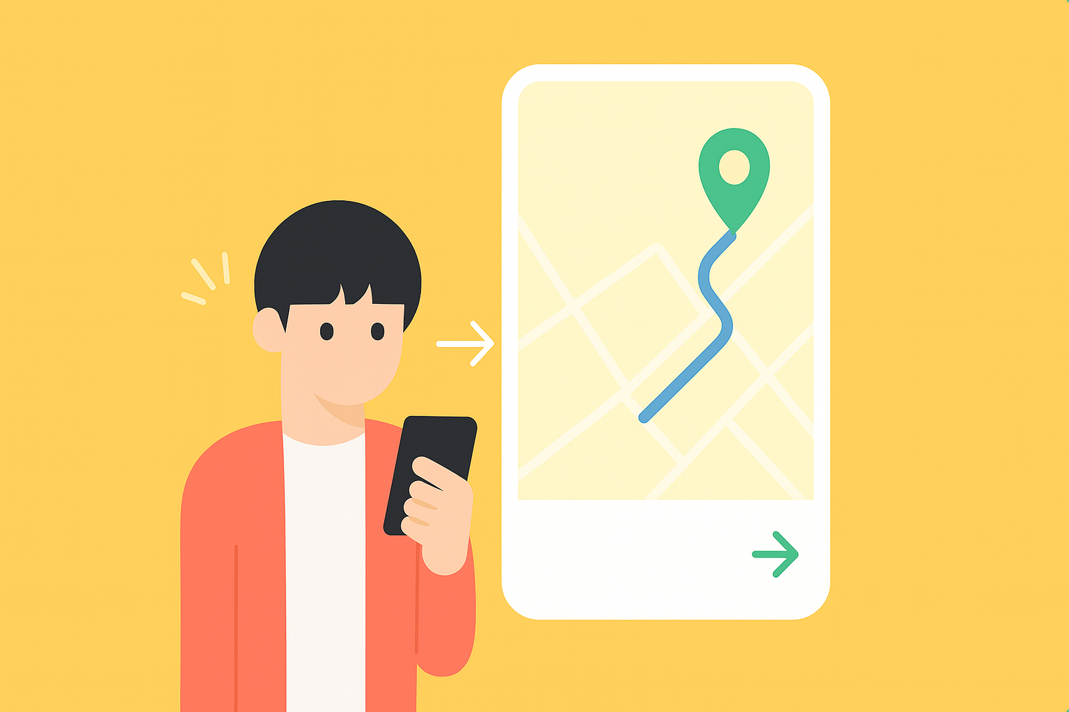 Smart integration with map apps